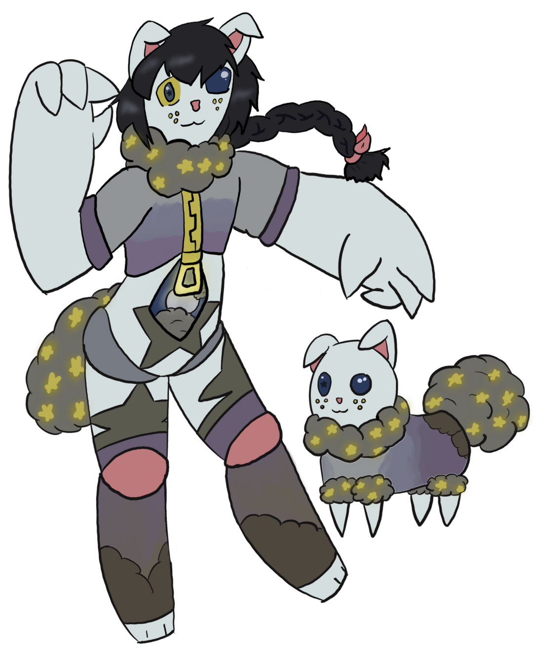 flat color/simple; character (c) puresilverAg